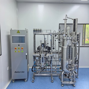 Bailun 50L-2 Fermentador de acero inoxidable Biorreactor fermentador de comparación lado a lado - Product Image 5