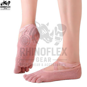 Anti Slip Yoga <b>Socks</b> For <b>Grip</b> Home Workout Barre Pilates Ideal Cushion <b>Socks</b> Anti Slip Workout Barre Pilates Dance <b>Socks</b> - Product Image 3