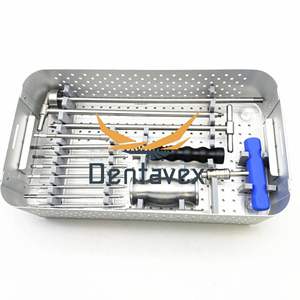 Kit d'instruments pour l'extraction de vis cassées, extracteur de vis cassées, ensemble d'instruments orthopédiques pour l'extraction de clous intramédullaires par Dentavex - Product Image 2