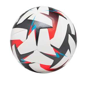 Official size five soccer ball made with PU cover machine-stitched perfect for <b>matches</b> practice sessions and <b>long</b>-lasting use - Product Image 2