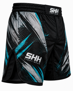 กางเกงมวยไทยสั่งทำพิเศษจาก SHH Industries สำหรับผู้ชาย กางเกงชกมวยคิกบ็อกซิ่ง พิมพ์ลายด้วยความร้อน พร้อมโลโก้ส่วนตัว สำหรับศิลปะการต่อสู้ - Product Image 3