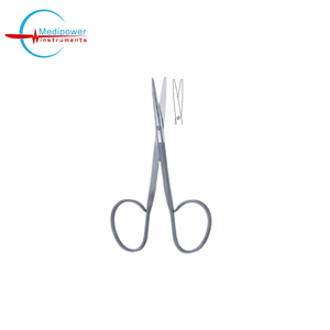 Standard Knapp Scissors With Ribbon Handle Straight And Curved Plastic Surgery Scissors Delicate Dissecting Scissors - Product Image 2