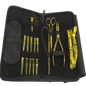 Nuevo Kit de Pinzas Profesionales Multiusos para Extensiones de Cabello con Mango Antideslizante de Acero Inoxidable y Logotipo Personalizado - Product Image 4