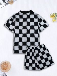 <b>Summer</b> Home Casual Pajama Custom Men Women Sleepwear Short Sleeved 2 Pcs Couple Sexy Night <b>Pyjamas</b> <b>for</b> Woman Set - Product Image 2