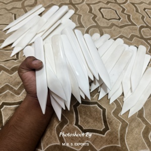 Handcrafted Natural Bone Folder Creasing Tool For Bookbinding Leather Craft <b>Scrapbooking</b> Paper Folding Wholesale Supply Store - Product Image 1