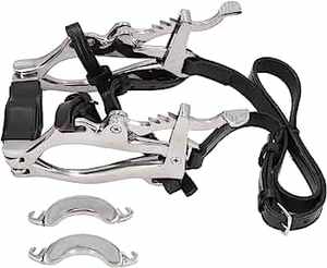 Venta al por mayor de alta calidad de acero inoxidable caballo boca Gage espéculo mordaza instrumento veterinario para ganado - Product Image 2