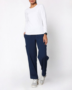 Uniformes Médicos Transpirables y Cómodos de Tela Tejida para Mujeres Enfermeras, Estilo Jogger, para Uso Hospitalario, Color Personalizado, 2026 - Product Image 1