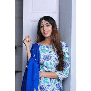 Vestido Azul Celeste de Silueta Holgada, Transpirable y Talla XS para Ocasiones Diarias - Product Image 1