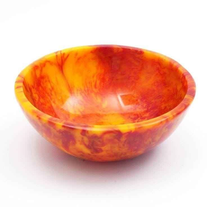Handmade Resin Salad Bowl <b>Large</b> Size Eco Friendly Kitchen Serving Bowl for Restaurants Hotels Colorful Bowl - Product Image 3