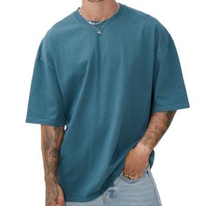 Camisetas de la mejor calidad en color marrón para hombre, con logo personalizado impreso, estilo streetwear, corte regular, antiencogimiento. - Product Image 3