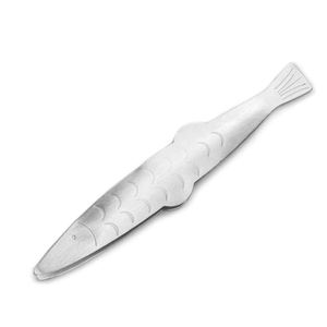 Pince à désosser en acier inoxydable doré haut de gamme en forme de poisson, directement de l'usine, pour cuisine et barbecue, vente en gros - Product Image 3