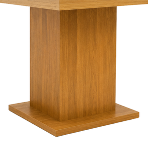 ARTERRA Juego de Mesa de Comedor de Pedestal Cuadrado de Madera de Teca de Alta Gama, Muebles Modernos para Hotel o Villa - Product Image 5
