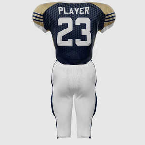 Uniforme de football américain à marque privée, meilleur prix, nouvelle arrivée, personnalisé, 100% polyester, uniforme de football américain en vente - Product Image 2