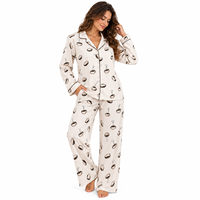 Shorts de pyjama décontractés imprimés pour femmes grandes tailles - Fournisseur ODM, matière Spandex/Polyester