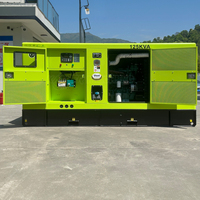 Generadores Diésel Silenciosos de Alta Resistencia 50/80/100/125/150/200kVA, Impulsados por Motor Cummins, Bajo Ruido, Monofásicos/Trifásicos, Grupo Electrógeno de Respaldo