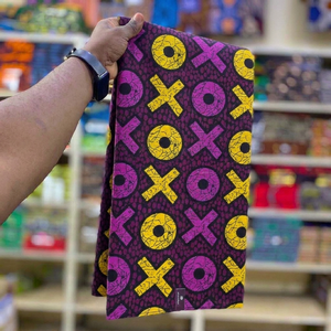 Wholesale Premium African Ankara Wax Print Cotton Fabric Custom Logo Private Label Textile OEM ODM Manufacturer Factory Nigeria - Product Image 1