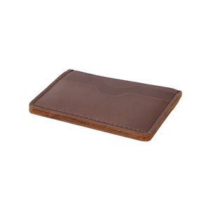 Tarjetero de Cuero Premium para Hombre, Cartera Minimalista Delgada, Estuche para Tarjetas de Crédito de Cuero Genuino, Organizador de Tarjetas Compacto de Bolsillo - Product Image 4