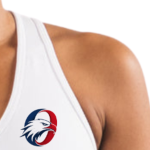 White Women's Comfortable Sports <b>Bra</b> Seamless Athletic <b>Bra</b> for Workout Training Running Yoga Fitness Gym Wear - Product Image 3