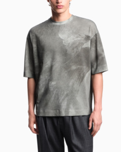 Camiseta Extra Grande de Algodón para Hombre con Estampado Fotográfico, Cuello Redondo, Manga Corta, Estilo Casual - Product Image 3