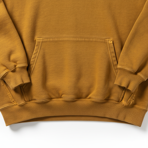 Sudadera con Capucha de Color Sólido, Felpa Francesa de Algodón, Estilo Casual de Otoño, Diseño con Bolsillos, Corte Regular para Hombre - Product Image 2