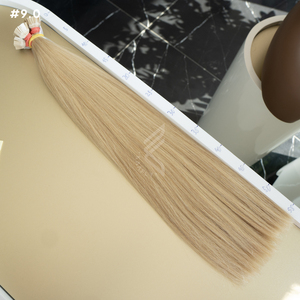 Extensiones de cabello humano teñido virgen europeo Extensiones de doble dibujado para mujeres - Product Image 2