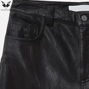 Ropa Exterior de Diseño Personalizado, Moderna y a la Moda, de Primera Calidad, para Adultos, Cómoda, de Cuero Genuino y Lona Sólida, Estilo Urbano - Product Image 6