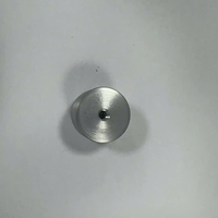 Componente de Perforación Mecanizado por CNC de Precisión con Base de Aluminio Anodizado y Rosca Interna M6 para Maquinaria Industrial