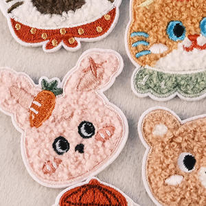 Parches Bordados Personalizados al por Mayor de Fábrica, Parche Termoadhesivo de Tigre 3D, Parche de Tela Bordado de Animales para Sombreros, Bolsos y Chaquetas - Product Image 3