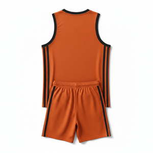 Maillot de basket-ball imprimé sur mesure, nom de l'équipe, numéro, taille ajustable, haute qualité, 100% polyester, sans manches, séchage rapide - Product Image 2