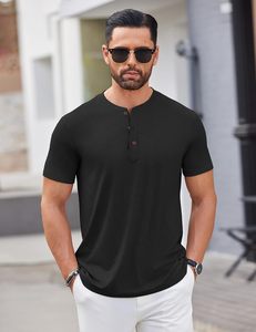 T-shirt en coton classique pour homme tendance, logo personnalisé sur le devant, haute qualité, respirant, manches courtes, coupe décontractée, séchage rapide - Product Image 4