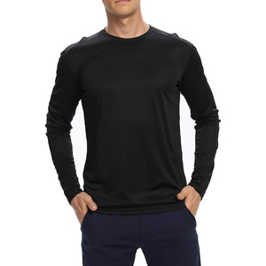 Nouvelle Arrivée T-shirts Homme Personnalisables 100% Coton Manches Courtes Qualité Supérieure Unis Coupe Ample pour la Gym - Product Image 3