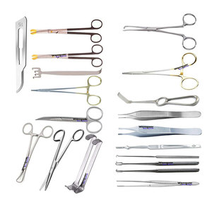 Juego de Instrumentos Quirúrgicos de Acero Inoxidable de Grado Alemán de Alta Calidad para Lifting Facial y de Frente, 19 Herramientas Profesionales - Product Image 1