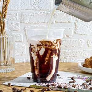 Vasos de Plástico PET Desechables Transparentes de 16oz <span class=keywords><strong>para</strong></span> Té de Burbujas Matcha, Refrescos y Café Helado, con Logotipo Personalizado Impreso, con Tapas y Pajitas - Product Image 3