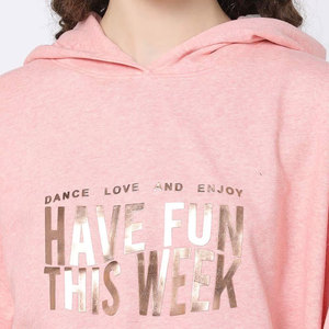 Vuttercup Hooded Print Front Pocket Knitted Polyester/Cotton Sweatshirt Winter Wear - Product Image 5