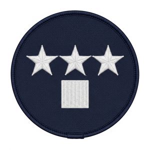 Parche Masónico Cuadrado Azul Marino Personalizado de Tres Estrellas, Insignia Masónica Redonda Bordada, Aplique Masónico Hecho a Mano para Uniforme - Product Image 1