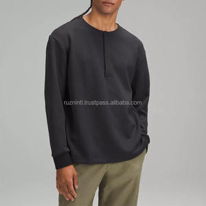 เสื้อสเวตเชิ้ตผ้าฝ้ายแท้ 100% สไตล์ลำลองสำหรับผู้ชายและผู้หญิง เนื้อผ้านุ่มสบาย ดีไซน์คอเสื้อพิเศษ คุณภาพสูง สำหรับฤดูใบไม้ร่วง/ฤดูหนาว - Product Image 4