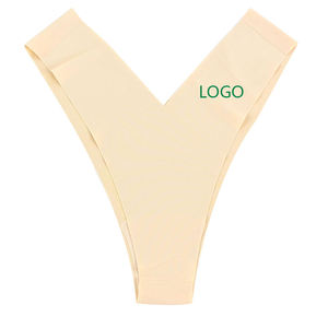 Culottes string sans couture en satin pour femme, effet gainant léger, entrejambe ouvert, en tricot extensible Spandex Nylon, plusieurs couleurs - Product Image 3