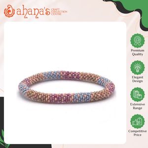 Made in Nepal Top Quality Handmade Women's Fashion Jewelry Trendy Durable Glass <b>Beads</b> <b>Bracelets</b> for Genuine Buyers - Product Image 2