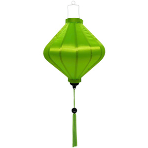 Premium Handmade Silk Lanterns Vietnam Bamboo <b>Frame</b> Silk Lanterns Decorative Silk Lanterns For Wedding Decor - Product Image 2