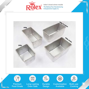 Exclusive Hot Sale Top Notch Quality <b>Oven</b> Safe and Heavy Duty Industrial <b>Baking</b> Use 400g Seamless Bread Pan at Low Price - Product Image 2