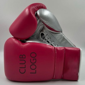 Guantes de Boxeo Profesionales de Piel y Piel Sintética, Equipo de Boxeo de Alta Calidad - Product Image 5