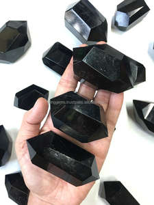 Meilleure vente de cristal de pointe de tourmaline noire naturelle en gros Artisanat en pierre semi-précieuse de style Feng Shui pour la méditation - Product Image 4