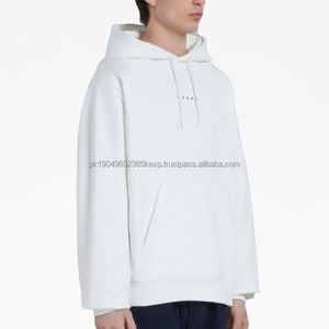 Sweat-shirts à capuche personnalisés pour hommes en coton à épaules tombantes avec poches fonctionnelles Sweat-shirt à capuche oversize Pull lourd pour hommes - Product Image 1