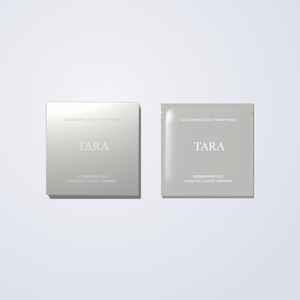 Masque visage soin de la peau TARA Korean Algae Ampoule Sea Therapy Mask Fabriqué en Corée 27g x 5 Algues Marines Sans Parabène - Product Image 4