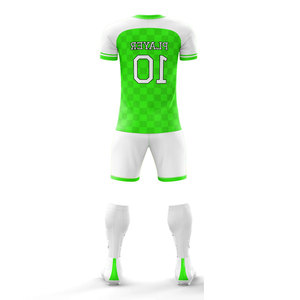 Maillot de football, uniforme sportif, ensemble d'entraînement d'équipe, ensembles personnalisés, créez votre propre uniforme de football, kits de couleur unie, séchage rapide, sportif - Product Image 3