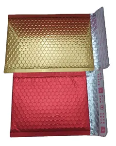 โพลีเมอร์ถุงจัดส่งสินค้าสีม่วงอ่อนจัดส่งซองจดหมายทางไปรษณีย์ถุง2ล้านบาทโพลีฟอง Mailer สำหรับโลจิสติก100แพ็ค10X13
