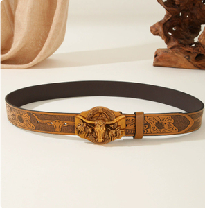 Chaîne de ceinture pour homme en métal et zinc, style hip-hop, avec boucle personnalisable imprimée par transfert thermique, accessoire vestimentaire de haute qualité - Product Image 2