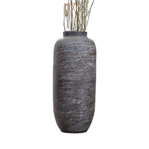 Jarrón de suelo gris - Product Image 1