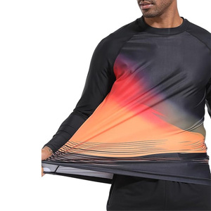 Wholesale Custom Print Breathable Polyester/Nylon Unisex Adult Jiu Jitsu MMA BJJ Rash Guard - Product Image 5