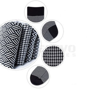 High Comfort Casual <b>Socks</b> Cotton Blend <b>Breathable</b> Stretch Crew <b>Socks</b> for Men Women Daily Wear Soft Lightweight Fit Wholesale - Product Image 4